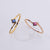 UTOPIA | Natural Coloured Sapphire & Diamonds 18kt Gold Ring