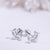 DEW | Natural Diamond & Tiny Pearl 18kt Ear Studs